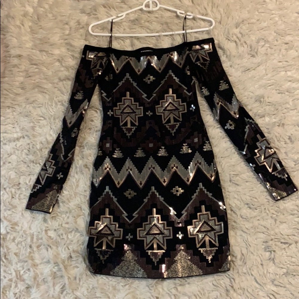 Express little black dress